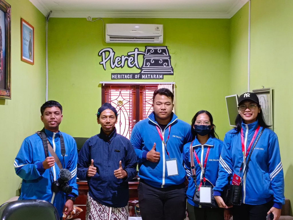 KIM Desa Dalung Ikuti Orientasi Lapangan ke Kalurahan Pleret